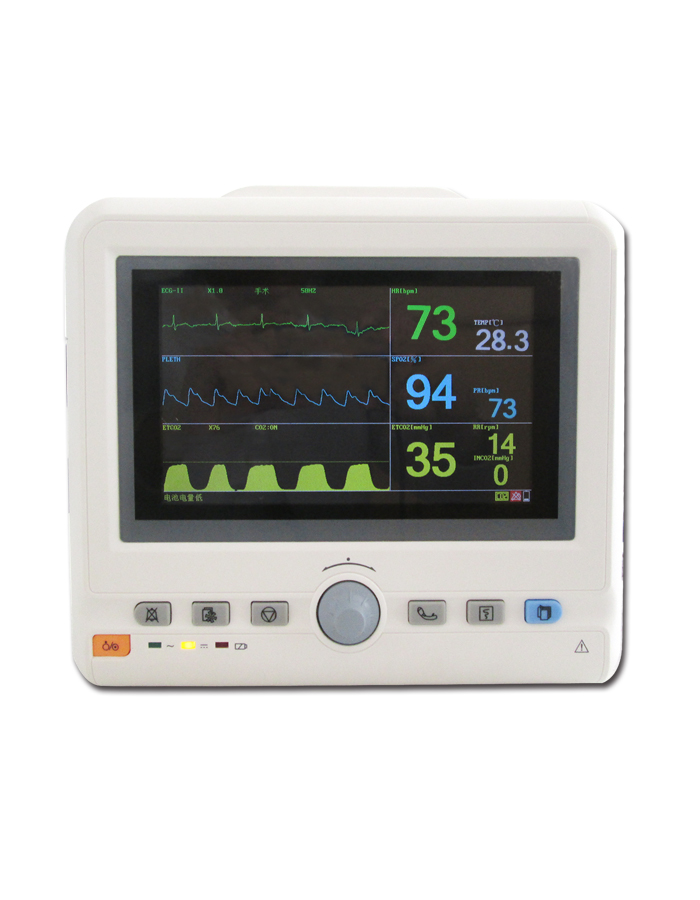 ET-200二氧化碳多参数监护仪(呼末.体温.血氧.心电）